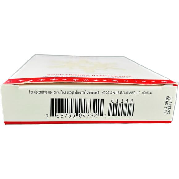 Hallmark GOOD FRIENDS, HAPPY HEARTS Keepsake Ornament 2016 in Box - Picture 9 of 9